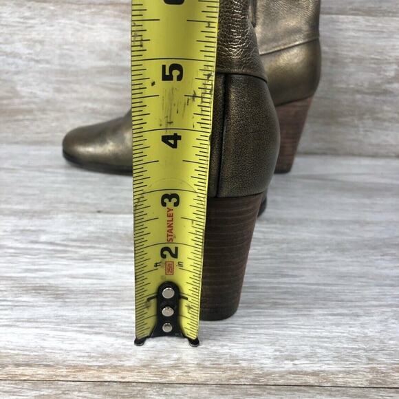 Cole Haan Women's Cassidy Metallic Zip Ankle Boots Size 6.5 B - Picture 10 of 11